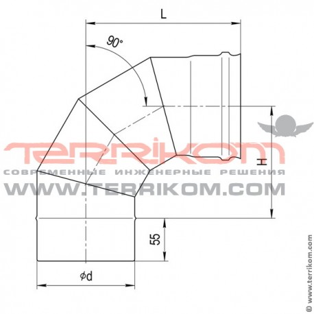 Комплект перехода на сжиженный газ (для котлов BR-K12/16)