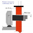 Кран шаровой скрытого монтажа с колпачком TECEflex