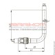 Монтажная трубка для подключения радиаторов, конечная TECElogo-Push (медь никелированная)