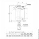 Соединение прямое с ниппелем TECEflex (латунь)