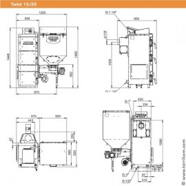 Труба удлинительная для горловин BioClean 5, Uponor Bio 10 и Uponor Bio 15