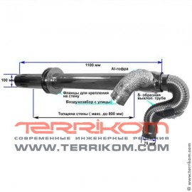 Шкаф коллекторный TECEfloor 110, встраиваемый