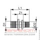 Термостат комнатный дизайнерский TECEfloor RTF-D, ЖК-дисплей