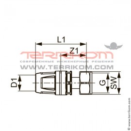 Регулятор панели TECEfloor RTL box, алюминиевый