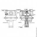 Клапан электромагнитный норм. открытый 1" (DN25) 220 в.