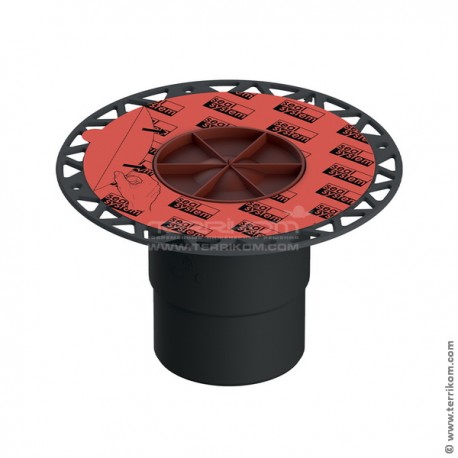 Сифон TECEdrainpoint S DN 100, вертикальный с универсальным фланцем Seal System
