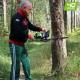 Пила цепная аккумуляторная, 40 В, 40 см, бесщёточная, до 1,8 кВт, с 1хАКБ 8 Ач и ЗУ