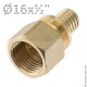 Соединение прямое с гайкой TECEspring AX (латунь)
