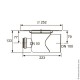 Сифон TECEdrainpoint S DN 100, с универсальным фланцем Seal System