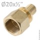 Соединение прямое с гайкой TECEspring AX (латунь)