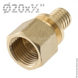 Соединение прямое с гайкой TECEspring AX (латунь)