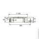 Сифон TECEdrainpoint S DN 50, низкий, с универсальным фланцем Seal System