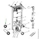 Адаптер DN 90 х 110 для застенного модуля TECEspring