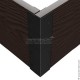 Элемент угловой для грядки Holzhof 300х30 мм, 90º