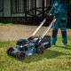Газонокосилка аккумуляторная самоходная 2X2 20 В (40 В), 46 см, без АКБ и ЗУ