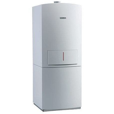 Котёл газовый конденсац. с болером, ЗАКР. камера, (2 кон.), 30 кВт. Condens 5000 FM