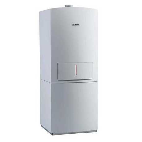 Котёл газовый конденсац. с болером, ЗАКР. камера, (2 кон.), 30 кВт. Condens 5000 FM Solar