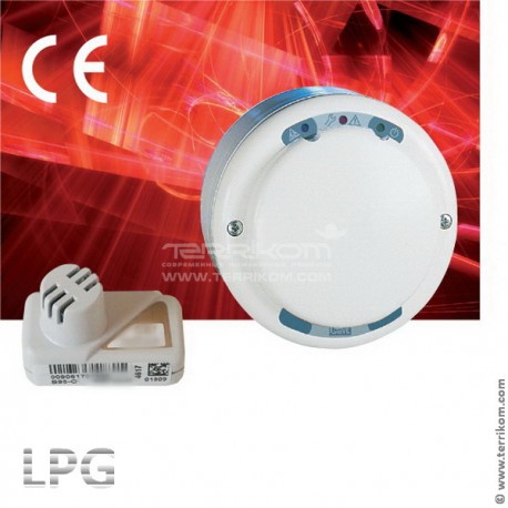 Датчик адресный WPDS со сменным сенсором CA2 на сжиженный нефтяной газ (LPG), выходы RS485 + 4-20 мА