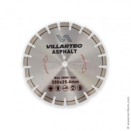 Диск отрезной алмазный для бензореза Villartec (для асфальта)