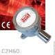 Датчик ATX/CAL со сменным сенсором ATX/CA9 на этанол (C₂H₆O), цифровой RS485 и линейный 4-20 мА выходы, 10-30 В