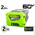 Аккумулятор, 60 В, 2 Ач
