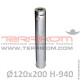 Дымоход МП (сэндвич) l-1,0 м (нерж. 430/0,5 мм)