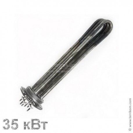 Блок ТЭН 35 кВт ⌀13 мм 2½" Ц (нерж.)