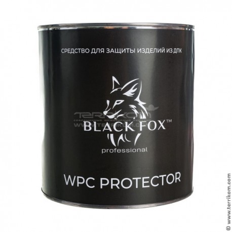 Масло Black Fox WPC Protector для террасной доски ДПК 2,5 л
