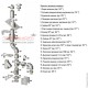 Дымоход МП (сэндвич) l-0,25 м (нерж. 430/0,5 мм + оцинк.)