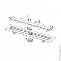 Основа для укладки натурального камня TECEdrainline
