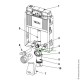 Держатель фанового отвода для застенного смывного бачка TECEbox (арт. 9370000)