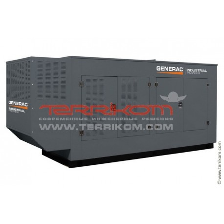 Электростанция газовая 140 кВт, 380 В, звукоизолир. кожух (метан)