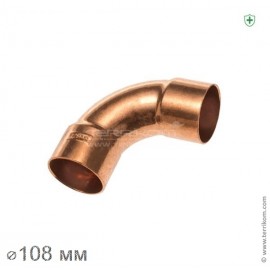 Угол 90° ВВ (закругленный), IBP Medical Gas