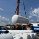 Газгольдер наземный ⌀800, 4 мм, сливной клапан снизу
