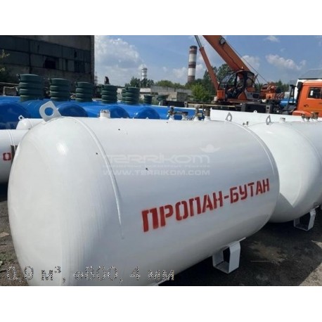 Газгольдер наземный ⌀800, 4 мм, сливной клапан снизу