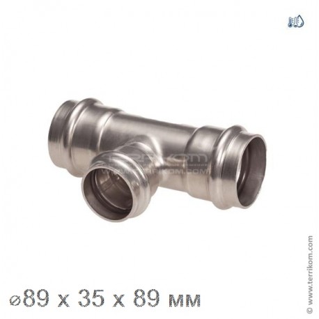 Тройник редукционный, IBP BPress Inox