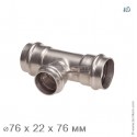 Тройник редукционный, IBP BPress Inox