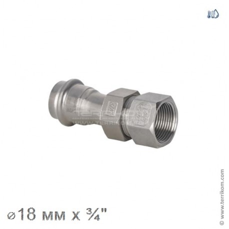 Соединение разъемное ВР, IBP BPress Inox