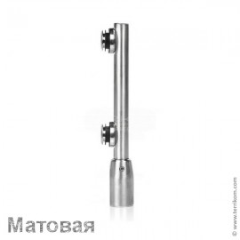 Петля нижняя для маятниковой двери, серия «Вектор», без зенковки, SSS (матовая нерж. сталь)