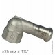 Угол 90° с переходом на ВР, IBP APress 304