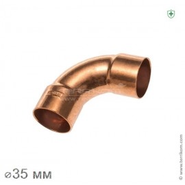 Угол 90° ВВ (закругленный), IBP Medical Gas