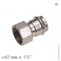 Соединение прямое с внутренней резьбой, IBP BPress Inox