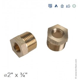 Футорка вставка редукц., с шестигранником, IBP 3000 (бронза)