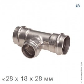 Тройник редукционный, IBP BPress Inox
