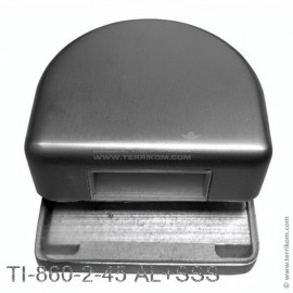 Ответная часть на стекло (для 850 и 860), для межкомнатных дверей, AL (алюминий анод.), SSS (матовая нерж. сталь)