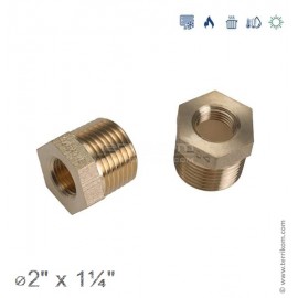 Футорка вставка редукц., с шестигранником, IBP 3000 (бронза)