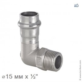 Уголок 90° НР, IBP BPress Inox
