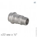 Соединение прямое с ниппелем, IBP BPress Inox