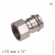 Соединение прямое с внутренней резьбой, IBP BPress Inox