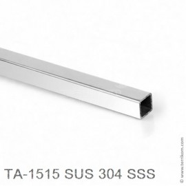 Штанга для душевой кабины 15x15 мм, L-3000 мм, SUS 304 (нерж. сталь), SSS (матовая нерж. сталь)